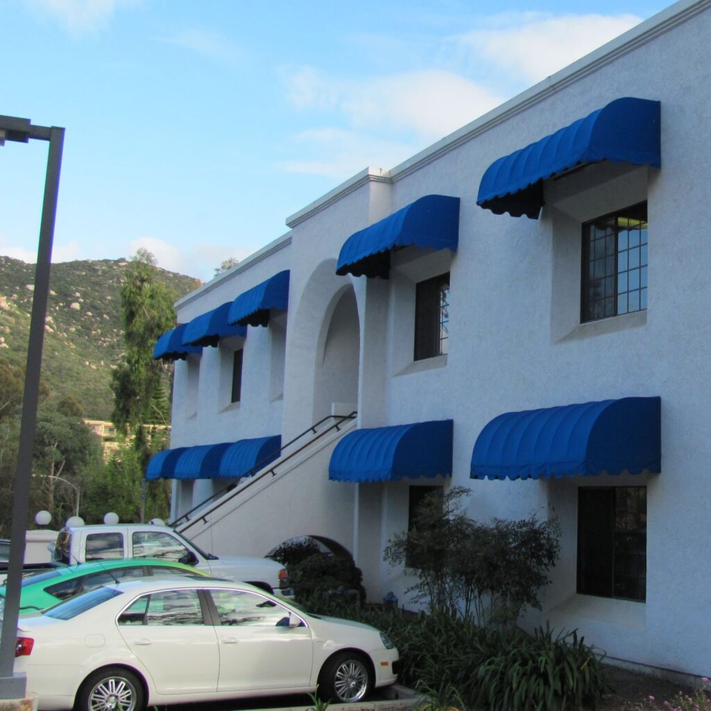 Canvas Awnings - Apartments