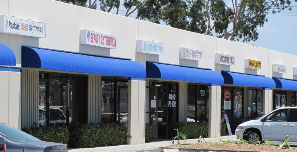 aluminum awnings - windows