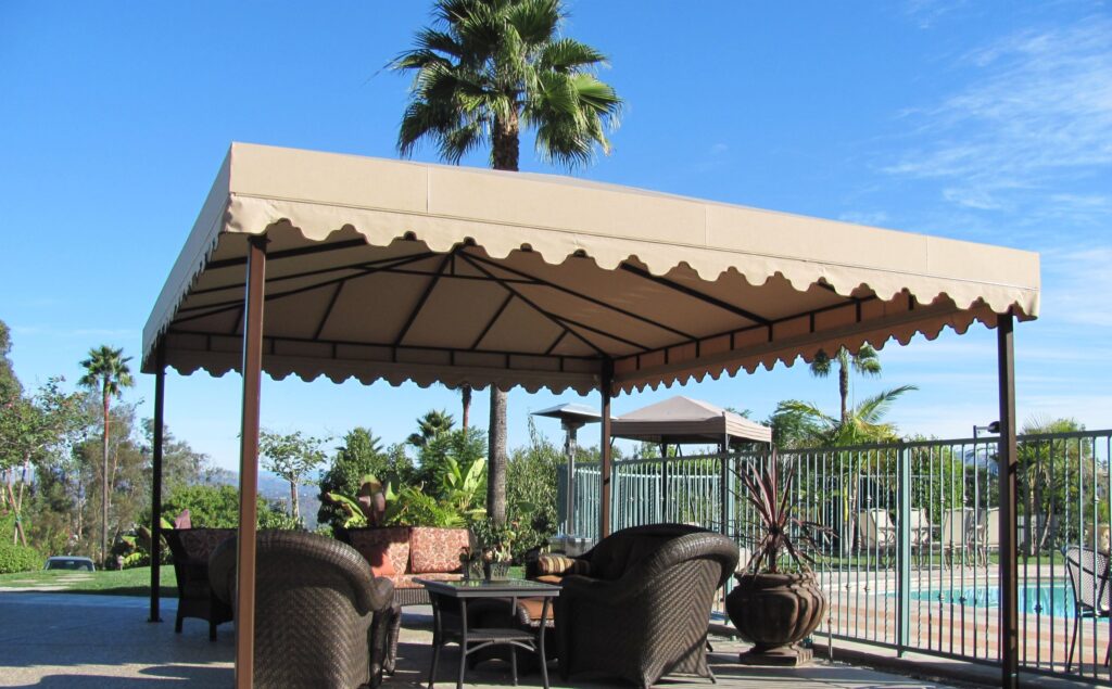 Canvas Patios Covers - Free Standing