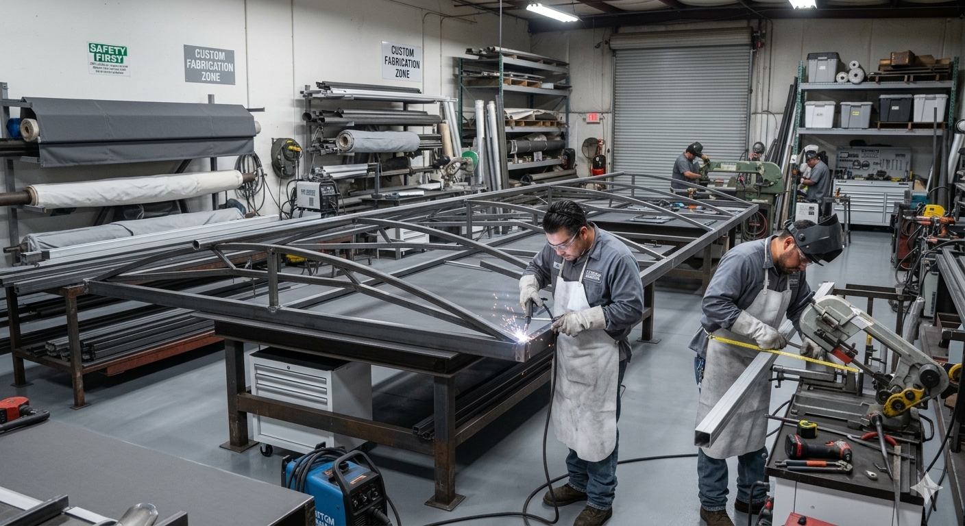 Custom Awning Project Management Services