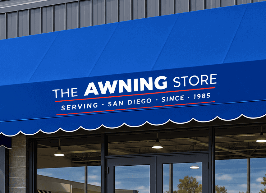 The Awning Store front
