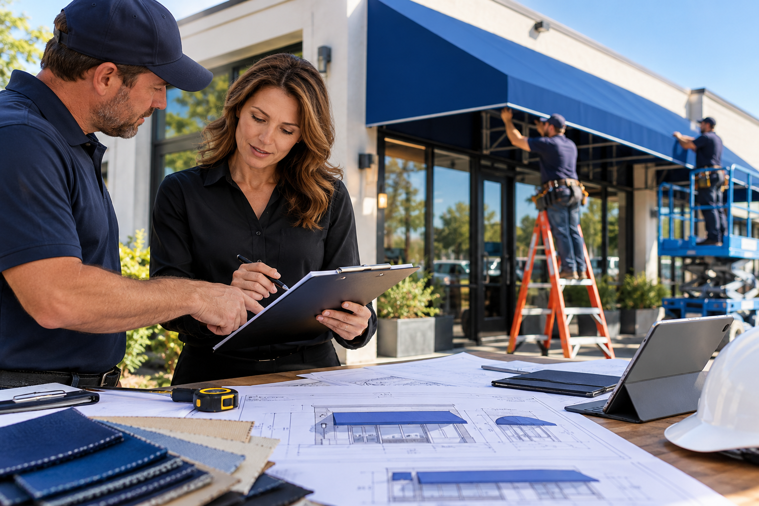Custom Awning Project Management Services